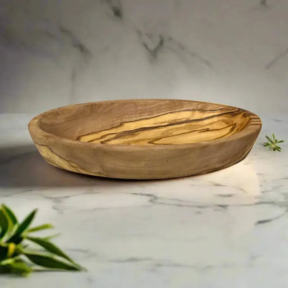 3er Set Olivenholz Tapas Schalen oval flach